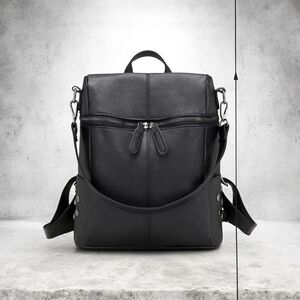 Elegant Black Women's Backpack
